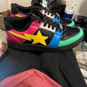 Colorful Bape Sneakers